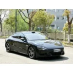 UK Pre-Owned XPeng P7 Electric Sedan – Stunning Black & Red Luxury EV - Image 2