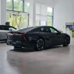 UK Pre-Owned XPeng P7 Electric Sedan – Stunning Black & Red Luxury EV - Image 4